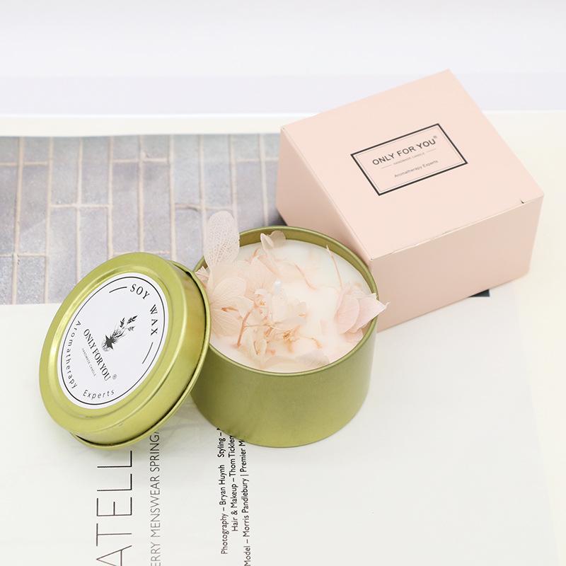 Golden Rose Scented Candle - Birthday Party Favor