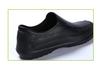 EVA Food Hygiene Boots: Oil, Acid & Alkali-Resistant Short Ankle Rain Boots - Black & White, Low-Cut, Waterproof.