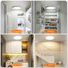 Motion Sensor Rechargeable LED Ceiling Light Round Wireless Security Light for Hallway Stairs Corridor Indoor Home Entryway