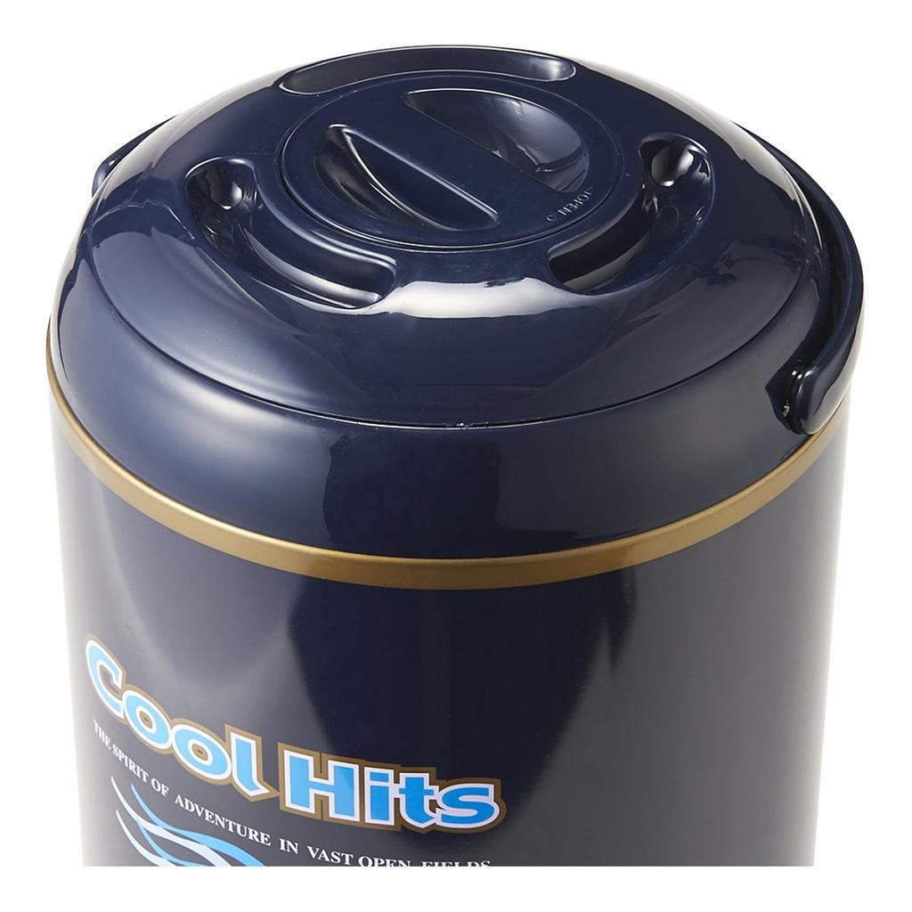 Captain Stag Cool Hits Twin Cock Water Jug 10L (Navy) M-5034