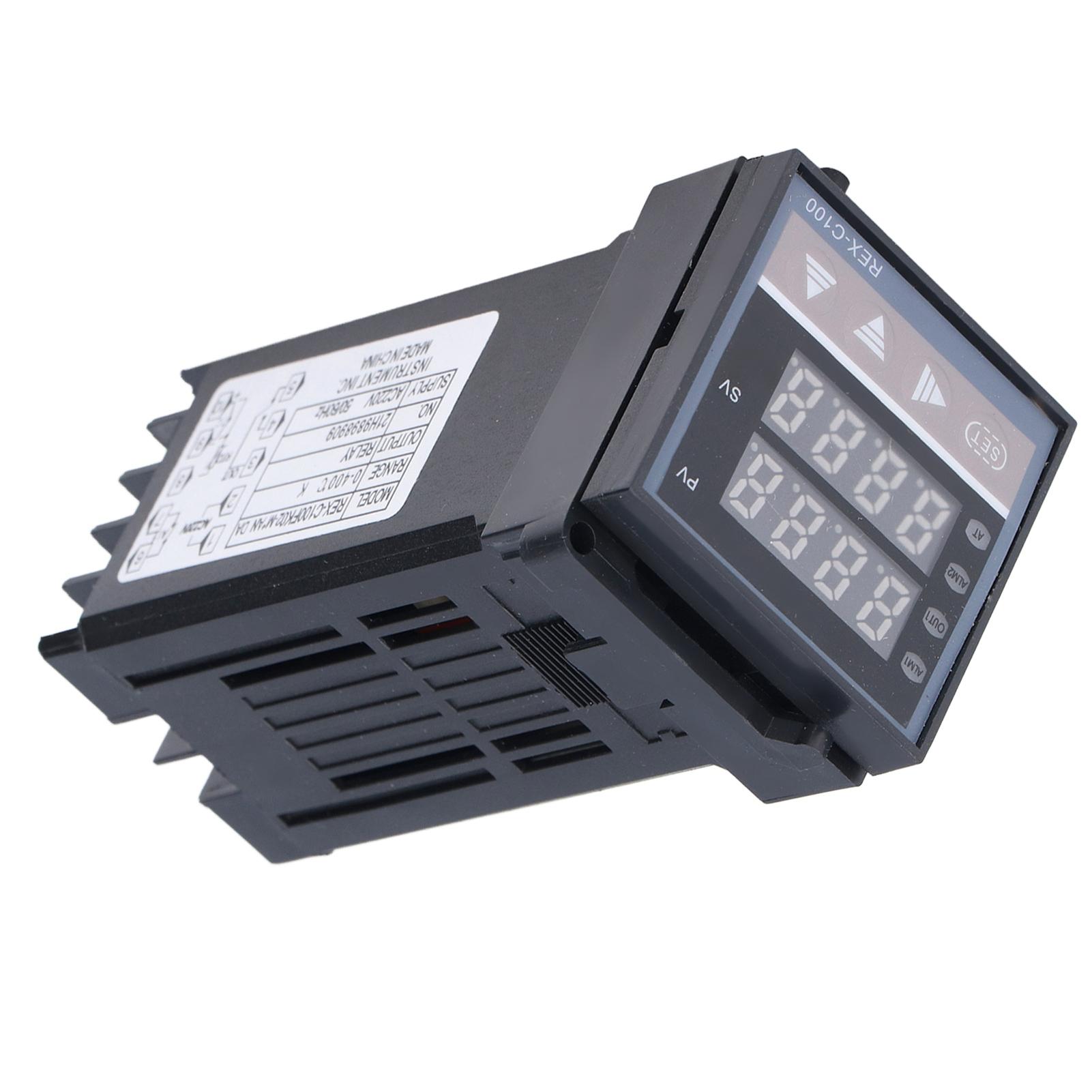 

ПИД-регулятор температуры Интеллектуальный цифровой термостат Тип K REXC100FK02MxAN DA AC220V