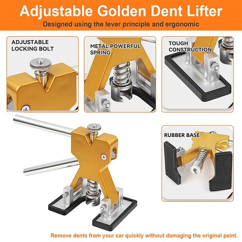PDR Dent Repair Kit Bridge Puller with  Glue Gun & Glue Sticks for Car Body Small Dent Removal Tool Kit Factory Direct