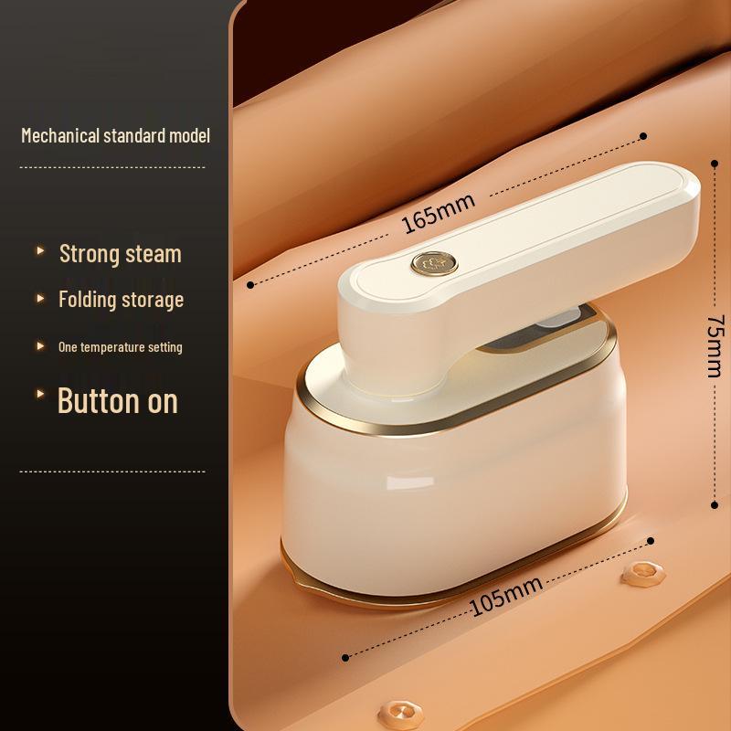 Dual-Use Handheld Garment Steamer & Foldable Travel Steam Iron