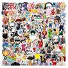 300 Cartoon Anime Graffiti Stickers: Waterproof for Notebooks, Skateboards, Luggage