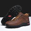 TUINANLE Handmade Leather Men Boots Outdoor Design Sneakers Man Breathable Casual Shoes Men Ankle Boots Fall Plus Size