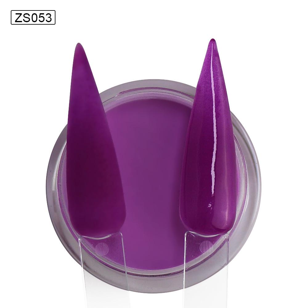 Акриловая пудра для нейл-арта с резьбой 30 мл - Кристальная пудра ZK031-ZK060