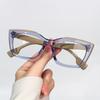 Minimalist Square Frame Glasses for Women - Clear AC Lens, PC Frame, Fashion Computer Spectacles, Non-Prescription Eyewear