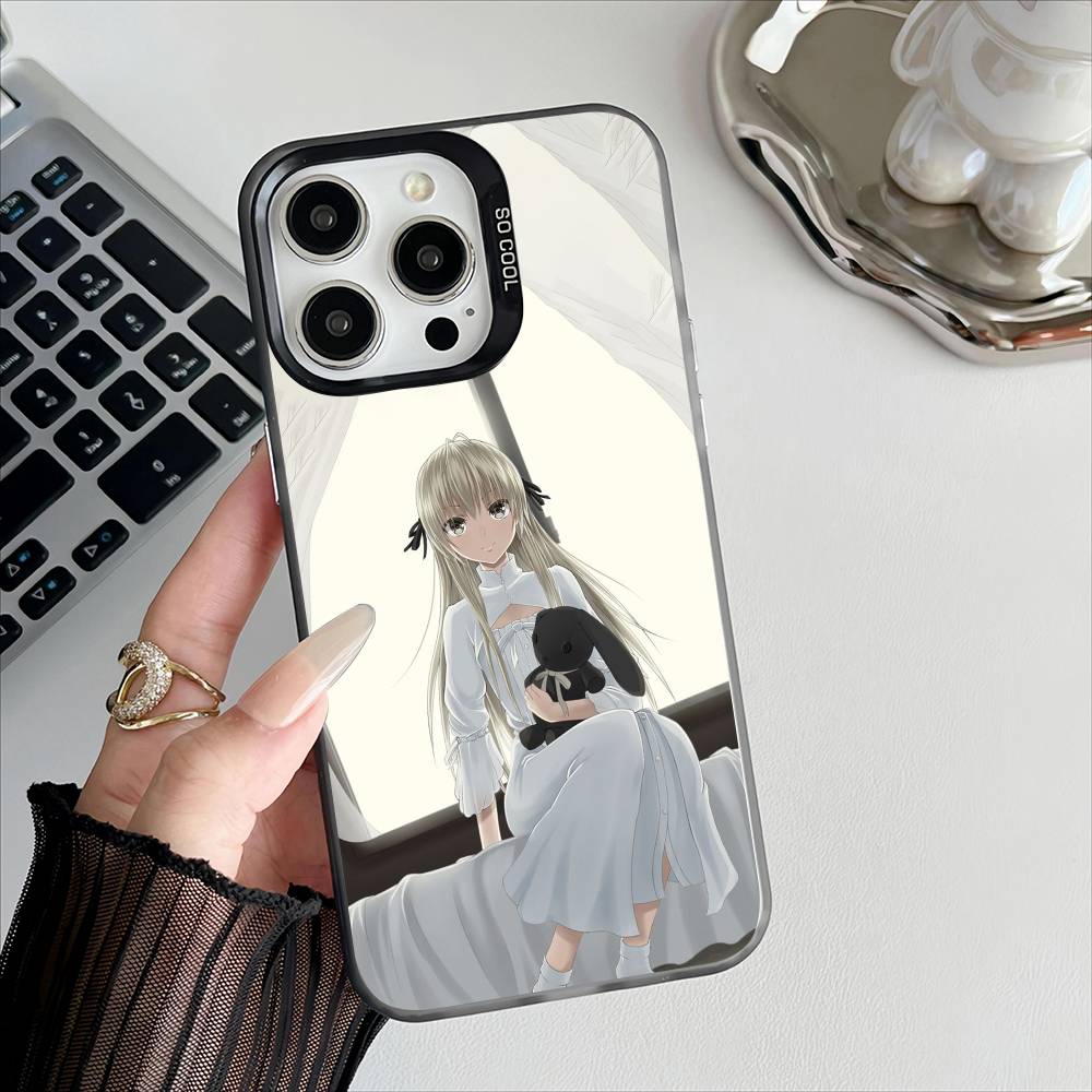 Anime Y-Yosuga no S-Sora Phone Case For Apple 11 12 13 14 15 16Pro Max Plus Protect Plating Phone Cover