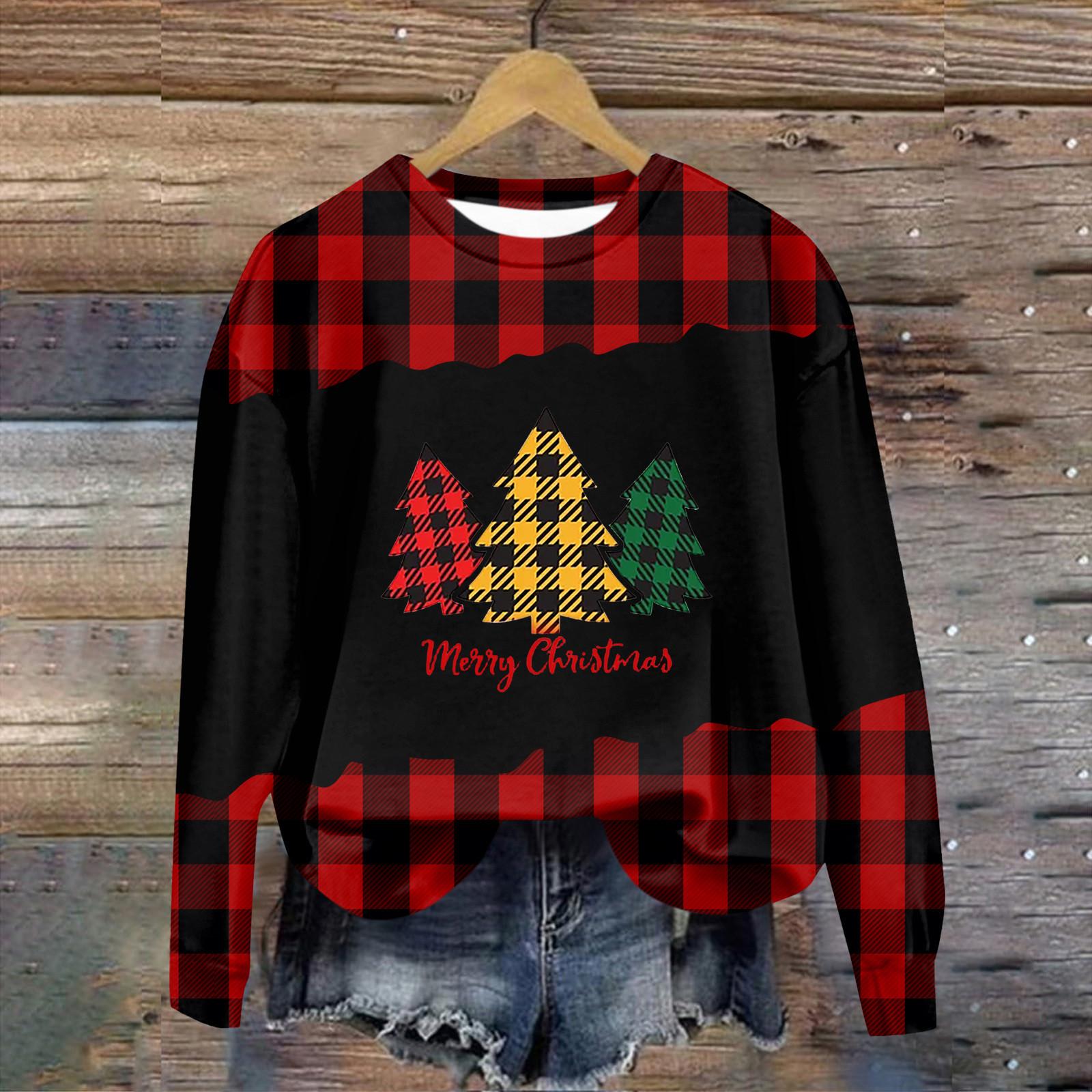 

Женские осенне-зимние топы, женская толстовка с длинными рукавами, повседневные флисовые топы с круглым вырезом, свободный крой, половер L красный