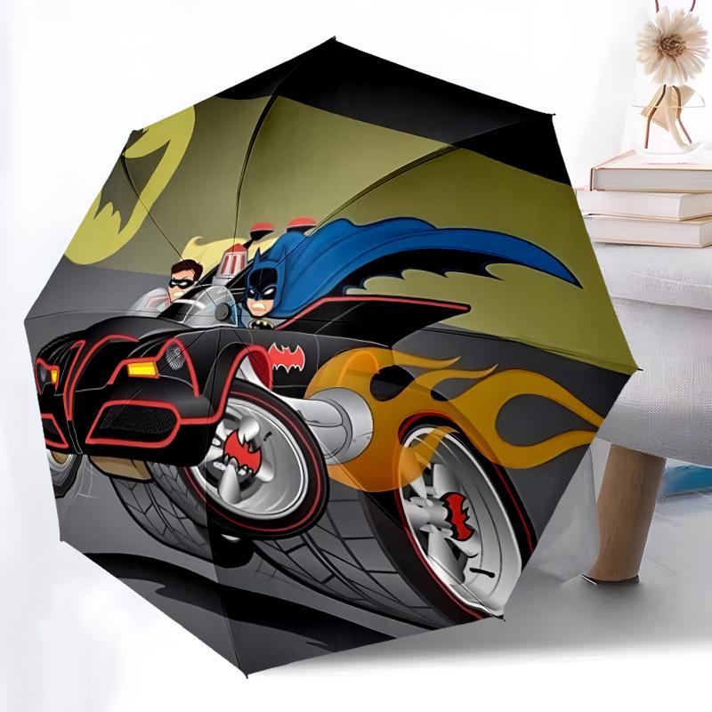 

1pc Batman, Superhero Automatic Open/Close Umbrella, Christmas Gift for Men Women, Daily Travel Outdoor Use yy251101182