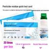 777 Pesticide Residue Rapid Test Cards