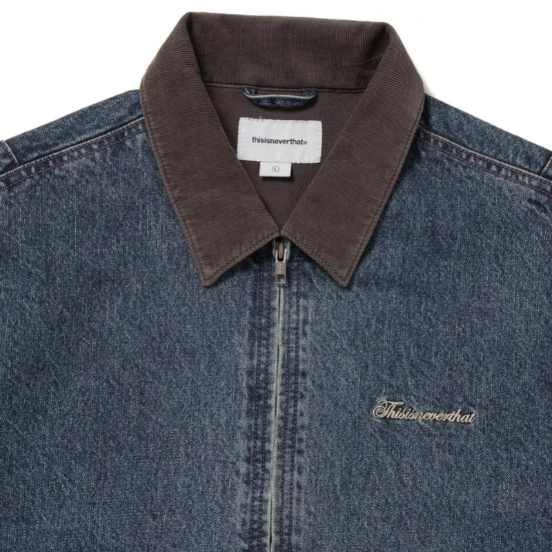 ThIs Is Never That Denim Work Jacket Blue