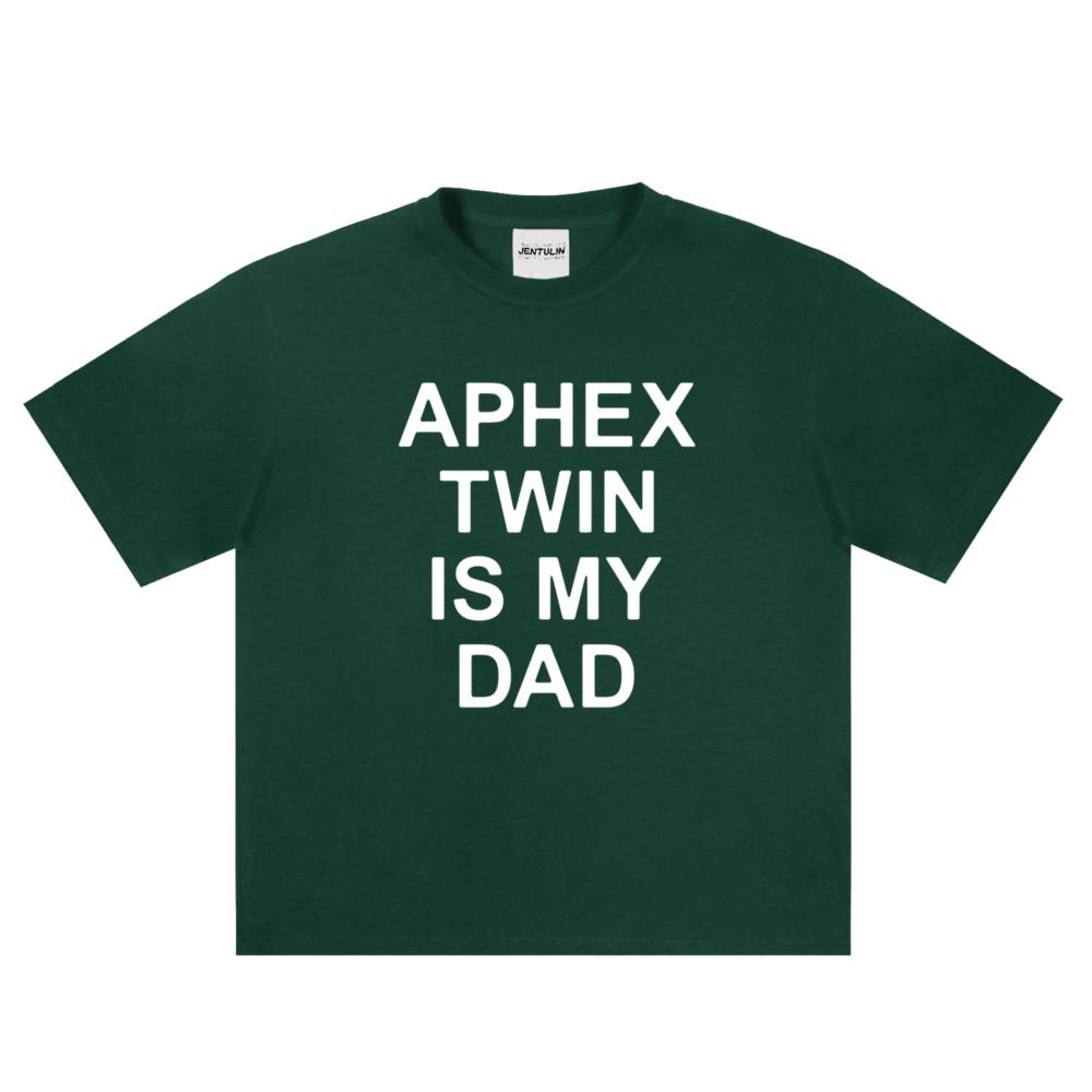 

Панк Футболка с принтом Aphex Twin Оверсайз Мужская Хип-Хоп Уличная одежда Харадзюку Одежда Готика Буквы Короткий рукав Топы Хлопковые футболки Y2k S
