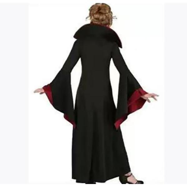 Halloween Qora Jodugar Vampir Kospley Kostyumi Bolalar Qizlar uchun Disfraz Karnaval Kiyinish Kechasi Mujer Bolalar Sahna Kiyimi