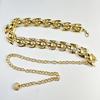 Metal Waist Chain Women's Decorative Coat Special-shaped Versatile Personality Punk Belt Winter New Body Chain European and American