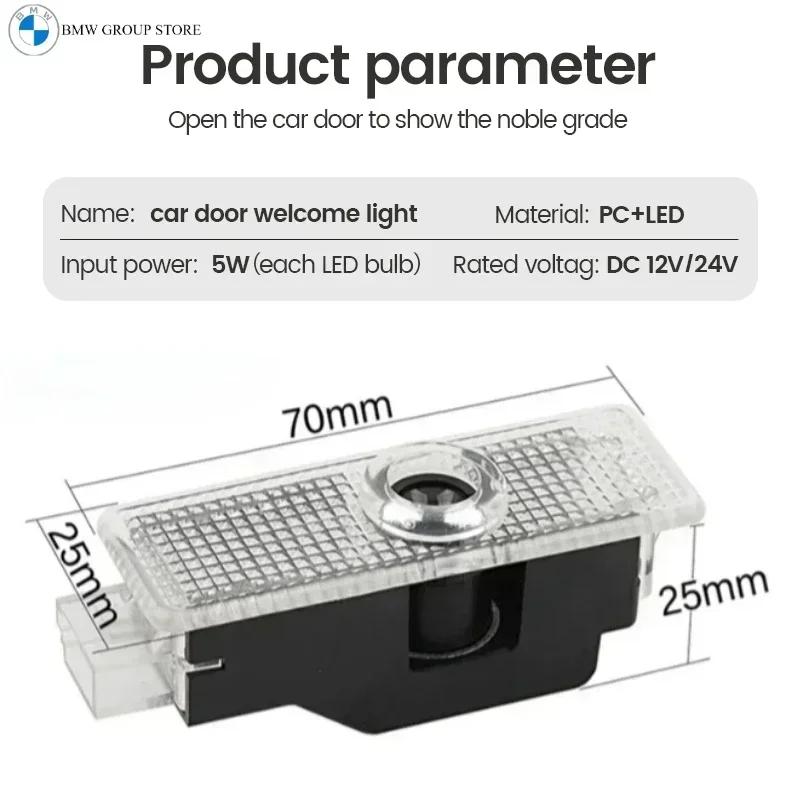 XZDXD1 For BMW Hot 2025 BMW GROUP 4Pcs Car LED HD Door Welcome Projector Laser Lamps For BMW E90 E60 E46 E93 F20 F21 F30 F31 F32 F33 F3