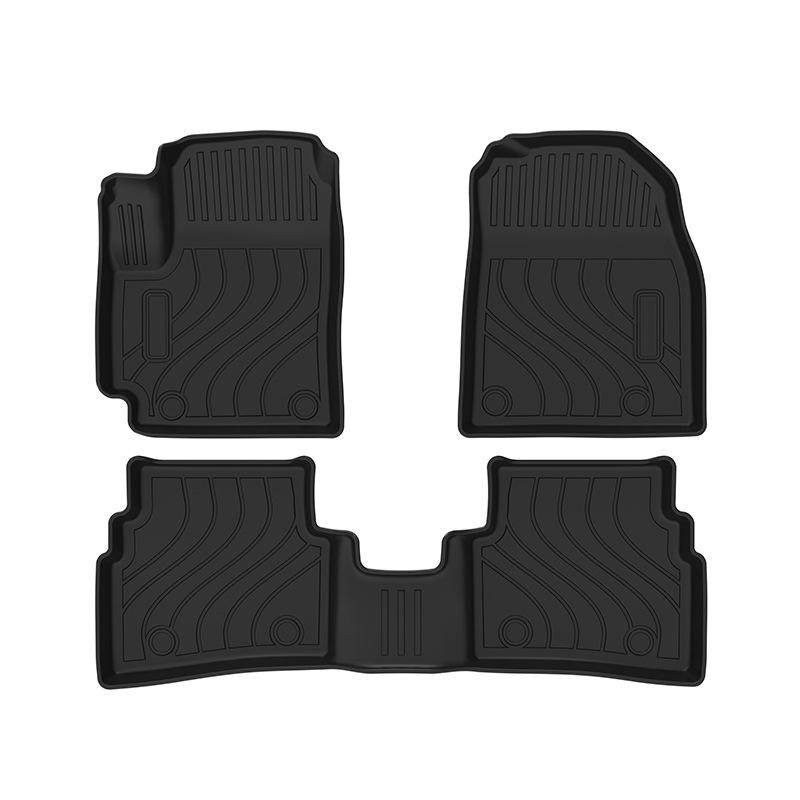 Kia Sonet 2020-2023 TPE Floor and Trunk Mats: Eco-Friendly, Odorless, Waterproof