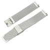 CASSIS Stainless Steel Watch Strap ANGERS 18mm Silver with Replacement Tool D1027304012018