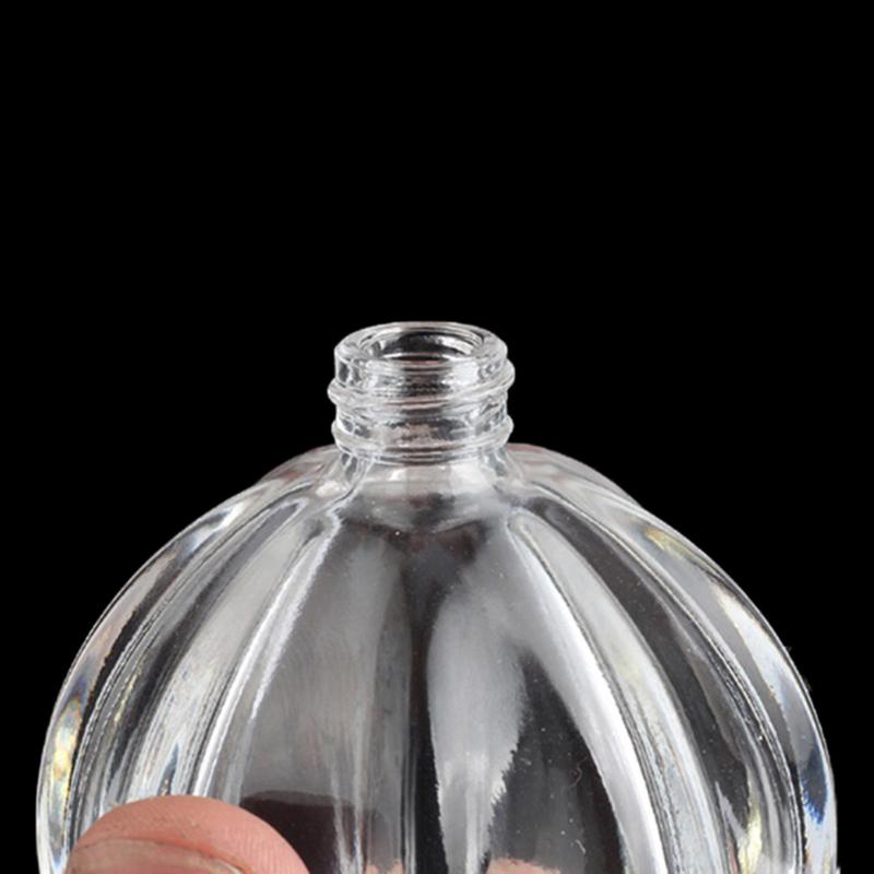 50Ml Clear Glass Perfume Bottle Travel Portable Refillable Spray Bottle Cosmetic Sample Dispensing Container Empty Bottle
