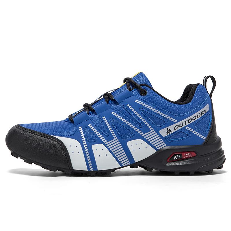 Men's Stylish, Lightweight, Breathable Outdoor Shoes - Casual and Trendy, Large Size Hiking and Mountaineering Footwear.