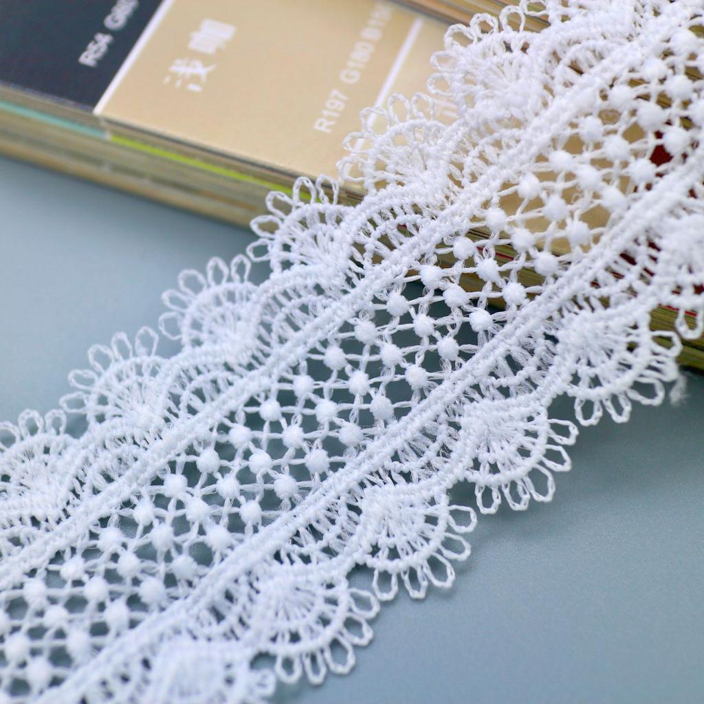 Akcesoria odzieżowe, Sukienki, Akcesoria damskie, Dwustronny jedwab mleczny, Koronka z kodem kreskowym, Haft rozpuszczalny w wodzie, Koronka koronkowa