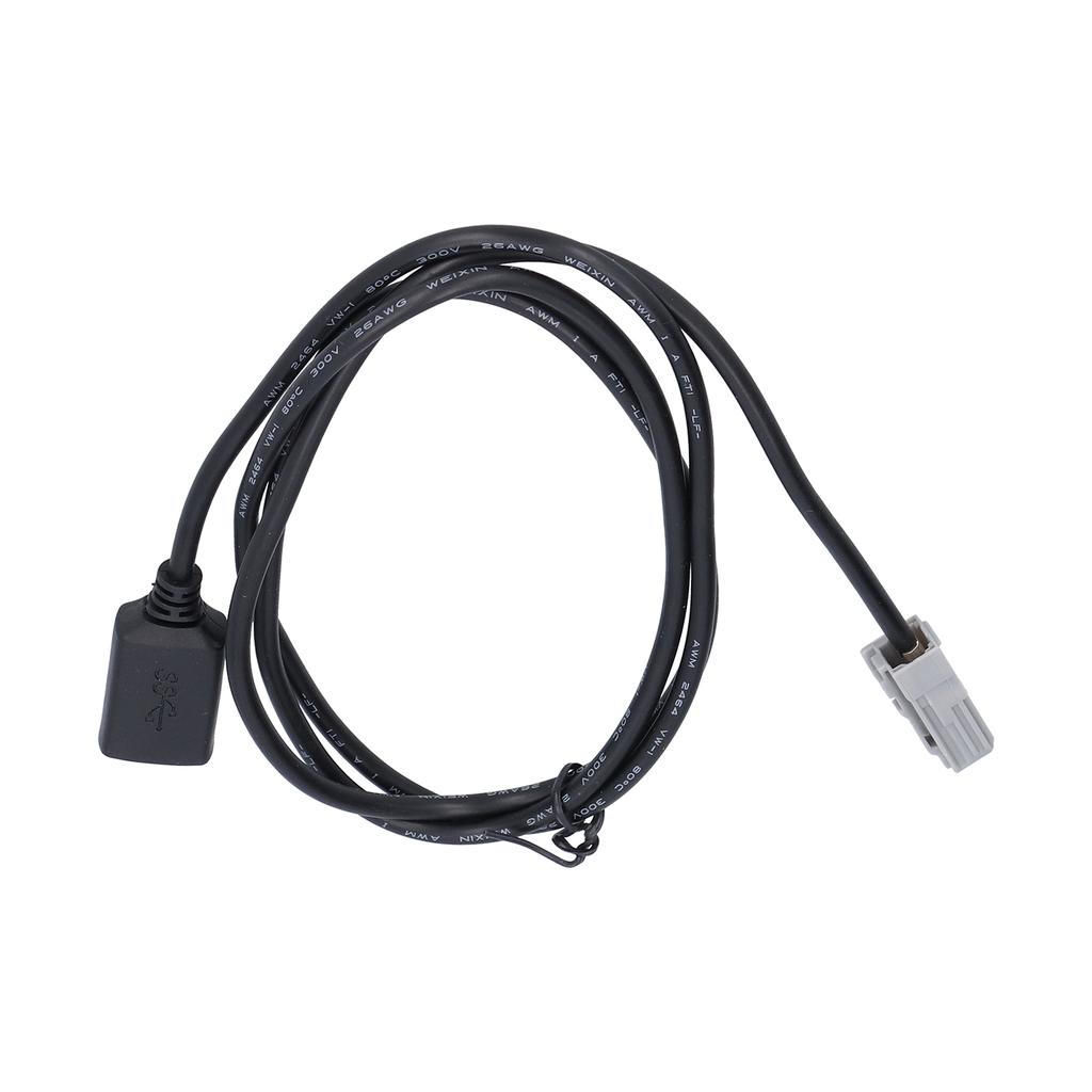AUX USB MP3 Audio Input Cable Adapter Car Accessory for Camry Hybrid Prius RAV4 Sequoia
