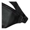 Jordan Air Logo Trendy Sports Leather Crossbody Waist Bag Unisex bags Black DR2919-010