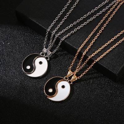Couple Necklaces Statement Gift Simple