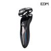 Rasoir Sans Fil Rechargeable - EDM - Modèle 3W - Lames Auto-affûtées - Triple Tête Flottante - Homme