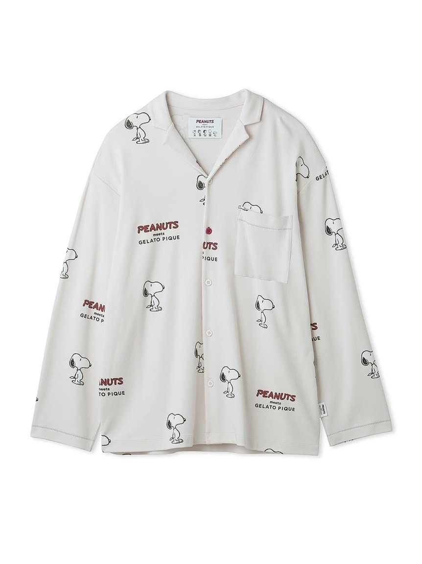

Gelato Pique Snoopy Homme SNOOPY Print Shirt PMCT231275 IVR L Men s