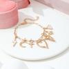 European & American Cross-border Pearl & Star Bracelet with Heart and Angel Pendant for Women