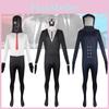 Halloween Skibidi Toilet Game Cosplay Costume Jumpsuit Unisex Cotton Various Sizes
