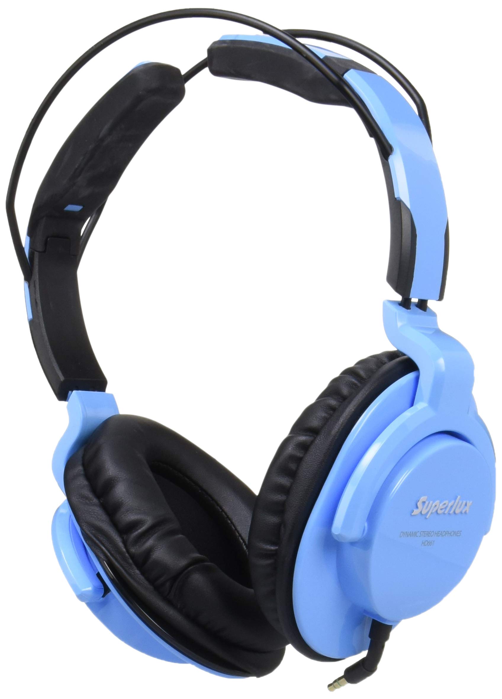 

Superlux Studio Monitor HD661 BLUE Closed-Back Headphones, Blue, синій