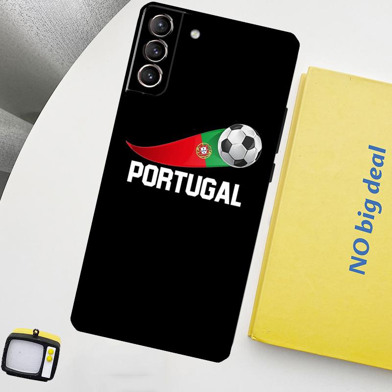 Portugal Flag Phone Case For Samsung Galaxy S26 S24 Ultra S20 S21 S22 S23 Plus S10 S24 FE S25 Ultra Cover