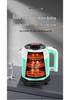 Smart 304 Stainless Steel Electric Kettle with Real-Time Temperature Display, Large Capacity, Safe for Infants and Pregnant Women.