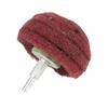 Pack of 2 Scouring Pad Heads Dual Grinding Abrasive Mushroom Ball Polishing Wheel for Metal Wood Plastic Polishing