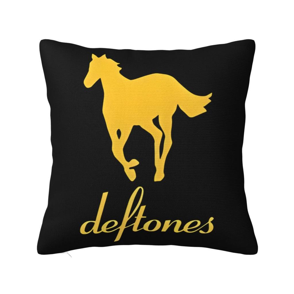 Deftones White Pony Album Square Pillow Cases Band Cushion Cover Decorative Pillowcase For Home 45*45Cm