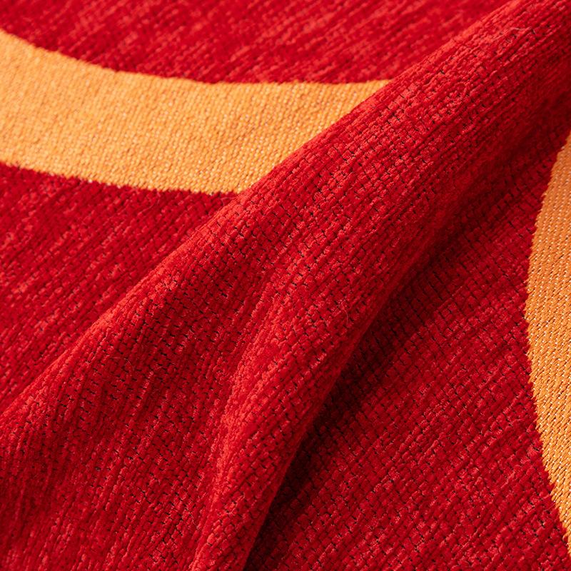 Wedding Decoration Red Sofa Towel Cover Blanket Living Room Universal Multifunctional Non Slip Skin Friendly Chenille Romantic