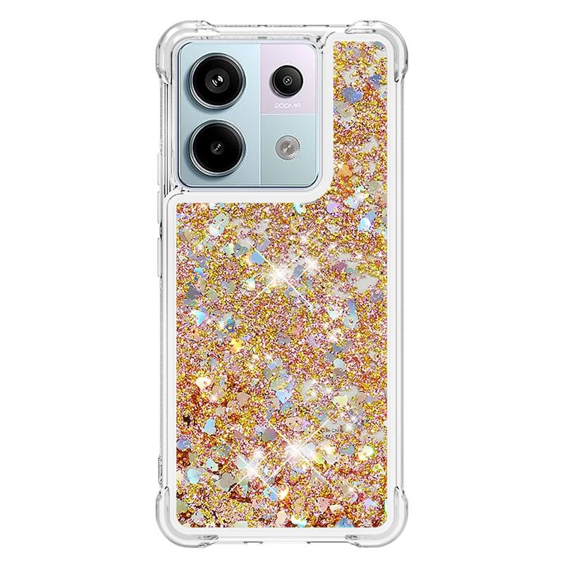 Für Xiaomi Redmi Note 13 5G Hülle Glitzer Dynamische Flüssig-Hülle für Für Funda Xiaomi Redmi Note 13 Pro 5G 13Pro Plus Handyhülle