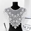 Hollow Design Embroidery Lace Bead Embroidery Gold Sequined Lace Mesh Mesh Texture DIY Application Cloth Stickers DIY Projects