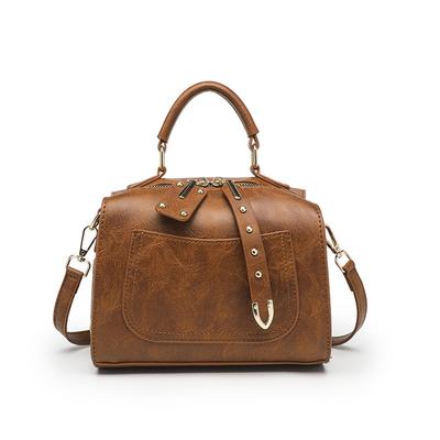 French Niche Retro Fashion Single Shoulder Crossbody Bag Summer Women's Bag Boston Pillow Tote