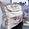 Japanese High School Style Large Capacity Ita Bag – Cute Transparent Anime Doll Shoulder Backpack