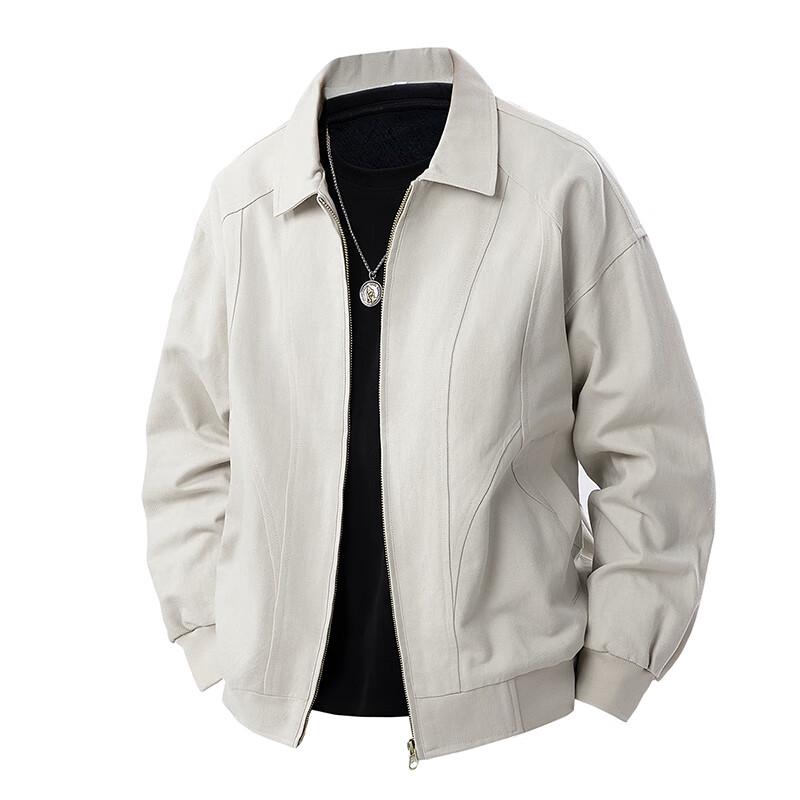 Herren Chutang American Retro Gewaschene Baumwolle Workwear Jacke