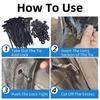50~200pcs Nylon Universal Cable Tie Buckle Heavy Duty Self-Locking Zip Ties Holder with Pin Fasteners Car Resistant Zipties