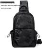 Li Shen Men's Casual Chest Sling Bag