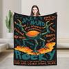 Jazz Hand Rockys Amaze Project Hail Mary Knitted Blanket Flannel  Warm Throw Blankets for Bedding Couch Bed Rug