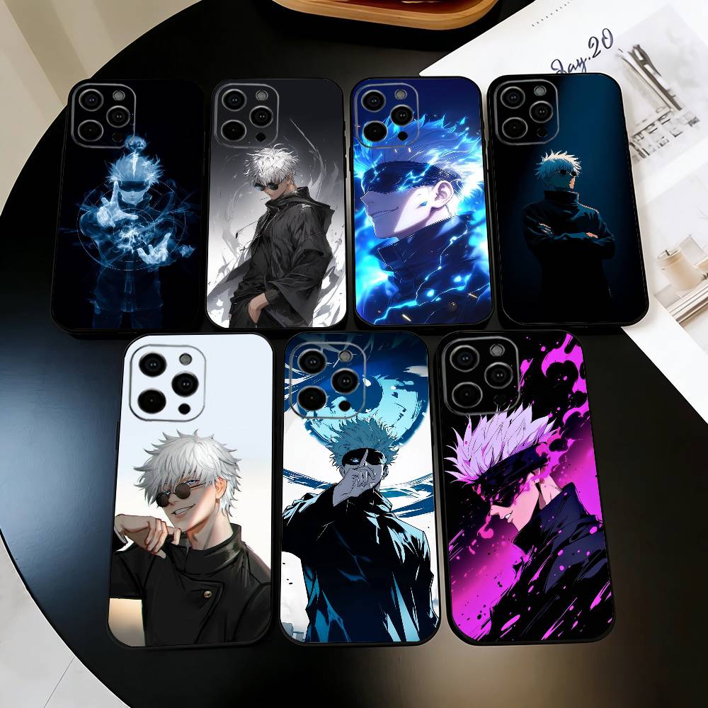 Jujut-su S-Satoru G-Gojo-SG K-Kaisen Phone Case Silicone Soft For IPhone 17 16 15 14 13 12 11 X XR Plus Pro Max Plus