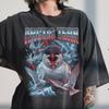 Arctic Tern Shirt, 90s Bootleg Rap Tee, Polar Migrator Graphic T-Shirt, Seabird Lover Gift