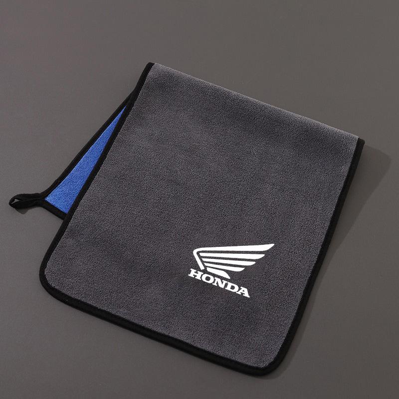 

Motorcycle Microfiber Towel Cleaning Drying Cloth Thicken Soft Body Washing Clean Rag For Honda CRF1100 1000L CB650R XADV CB400
