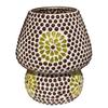 Mushroom Shaped Mosaic Glass Lamp for Home/Office/Festival Decoration (Glühbirne nicht im Lieferumfang enthalten) (, 17 cm)